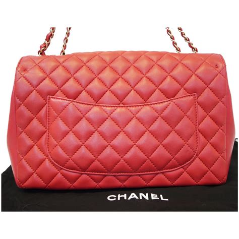 chanel classic lambskin large|Chanel lambskin jumbo.